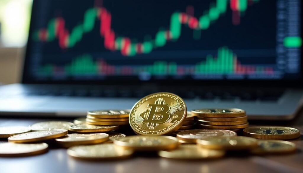 Op deze foto zie je Bitcoin in vergelijking met Bitcoin en Ethereum